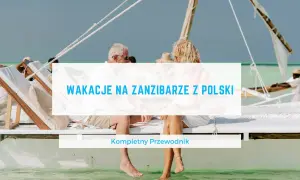 Para odpoczywa na łodzi podczas wakacji na Zanzibarze. Słońce, turkusowa woda i relaks.