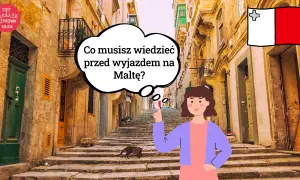 Kobieta zastanawia się nad podróżą na Maltę. Czy znasz maltański język?