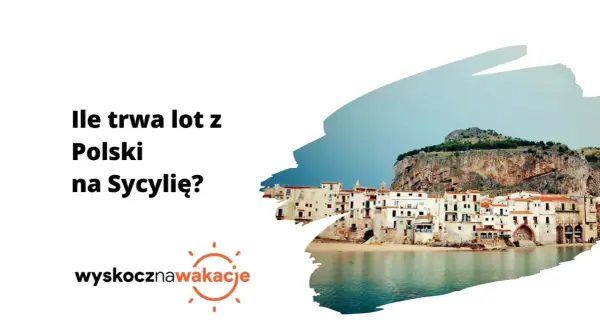 Ile się leci do Włoch na Sycylię? Malownicze miasteczko nad morzem z widokiem na klif.