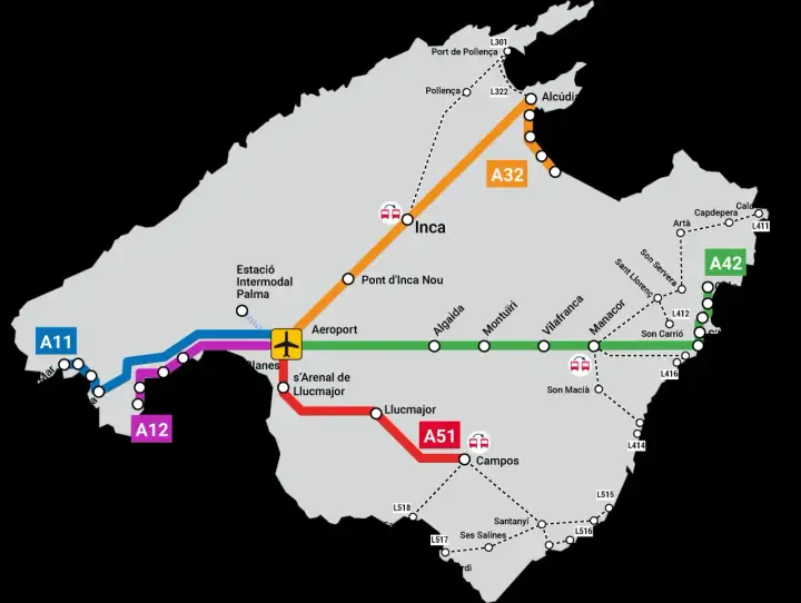 Lotnisko Palma de Mallorca - dojazd, terminal i wynajem auta